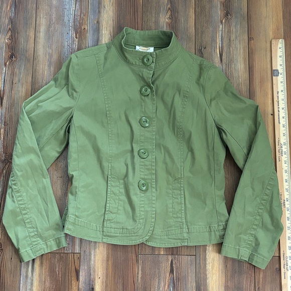Talbots Jackets & Blazers - Talbots Utility Jacket in Olive Green Sz 12